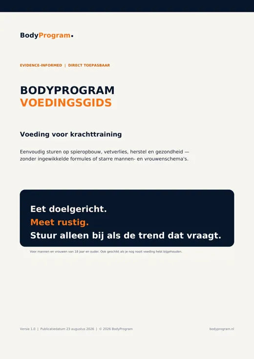 Voedingsgids · Pagina 1